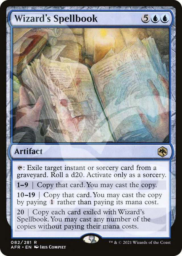 0082 Wizard's Spellbook R AFR Ampersand Promos