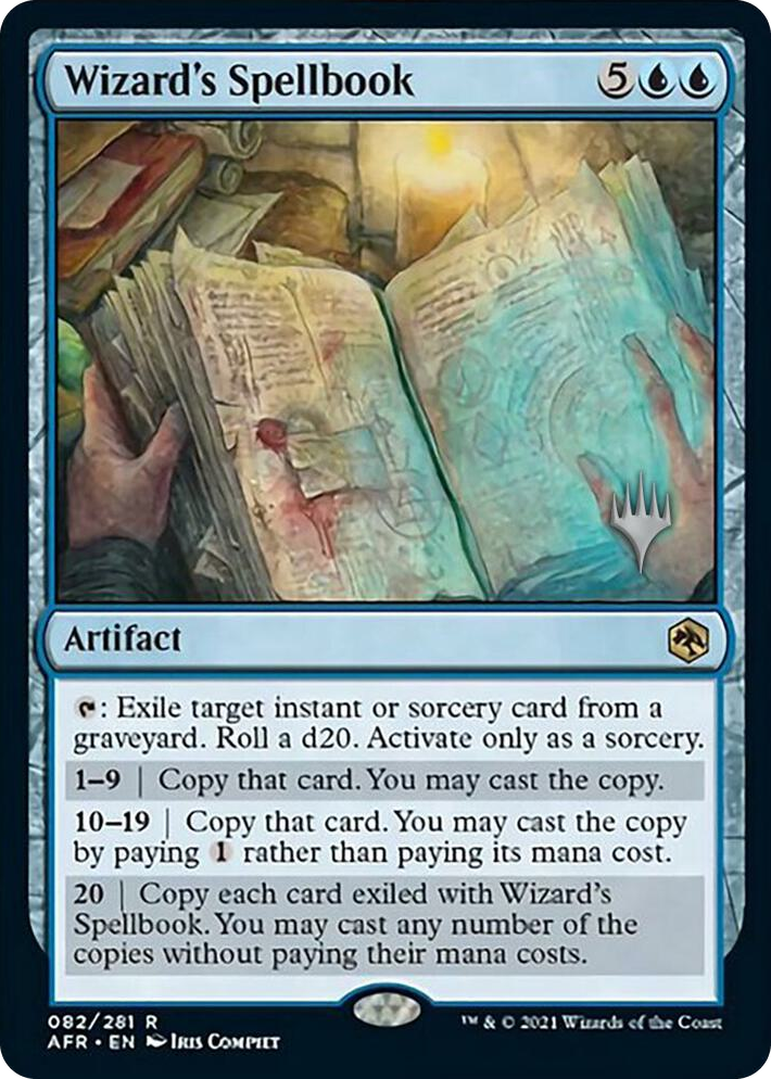 0082 Wizard's Spellbook R Promo Pack: Adventures in the Forgotten Realms