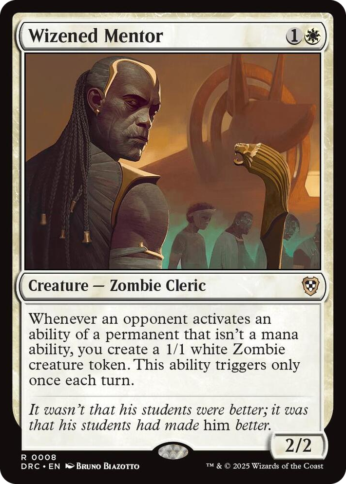 0008 Wizened Mentor R Commander: Aetherdrift