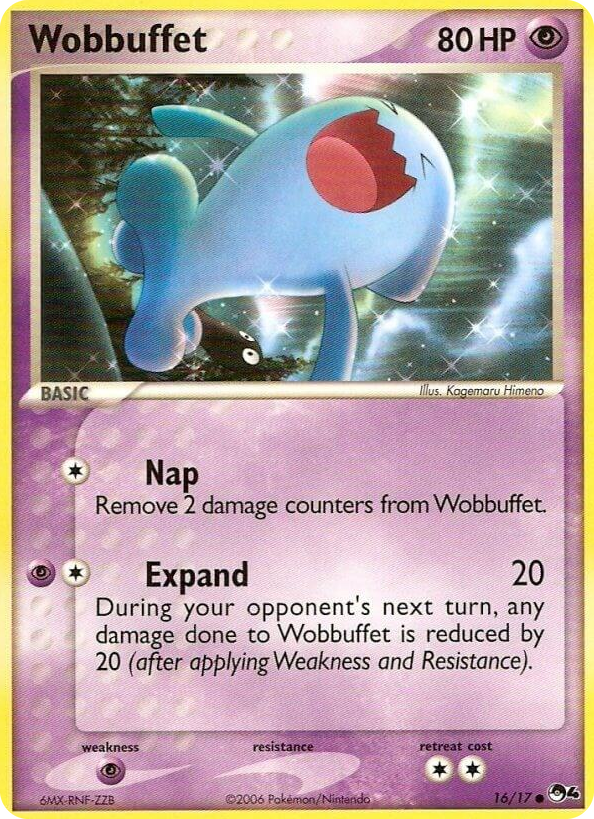 0016 Wobbuffet Common POP Series 4