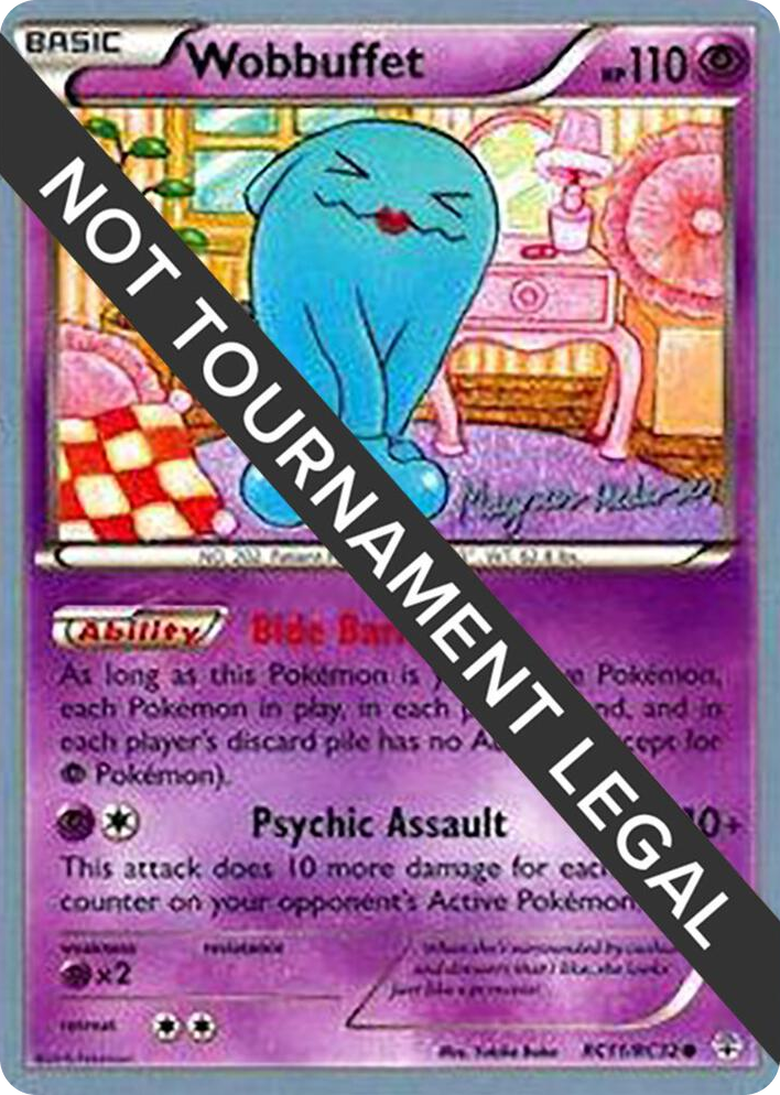 RC011 Wobbuffet - 2018 (Magnus Pedersen) Common World Championship Decks