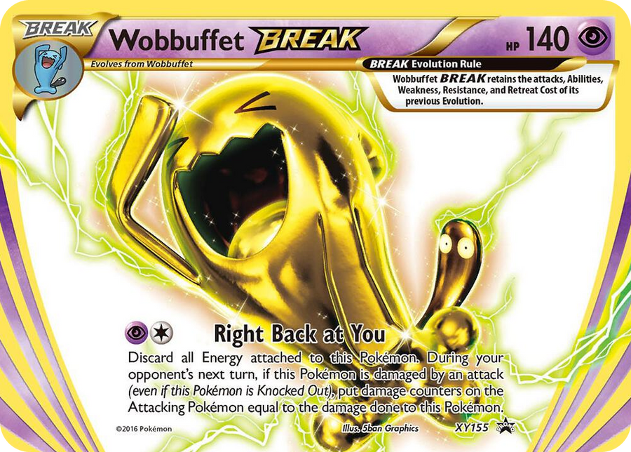 XY155 Wobbuffet BREAK Promo XY Promos