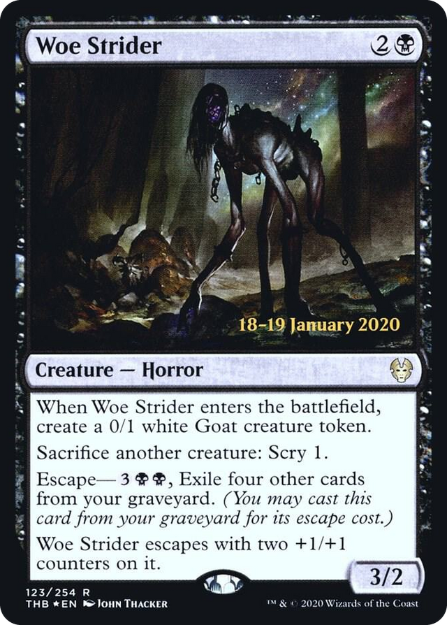 0123 Woe Strider R Prerelease Cards