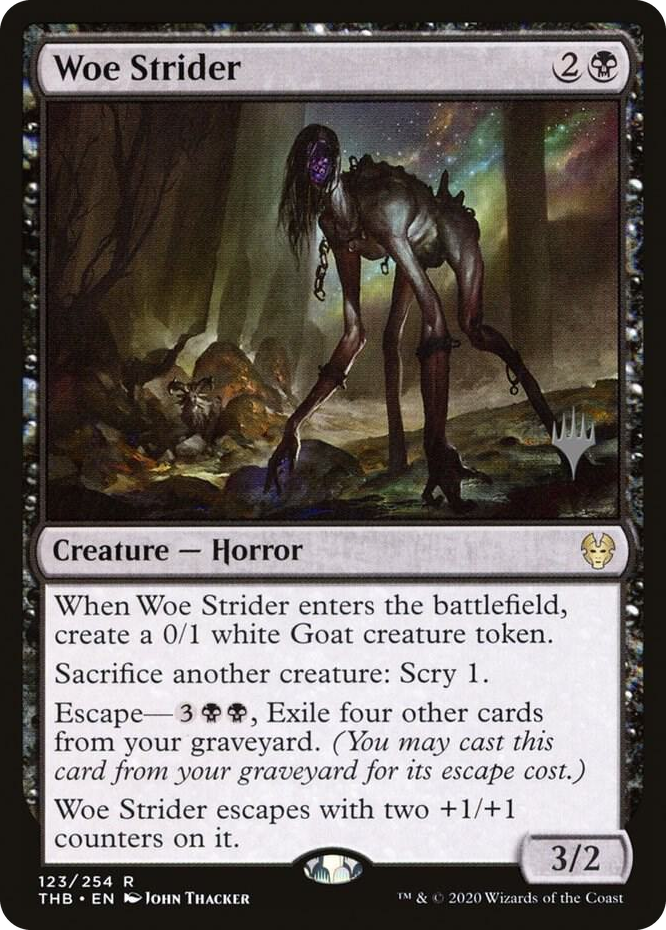 0123 Woe Strider R Promo Pack: Theros Beyond Death