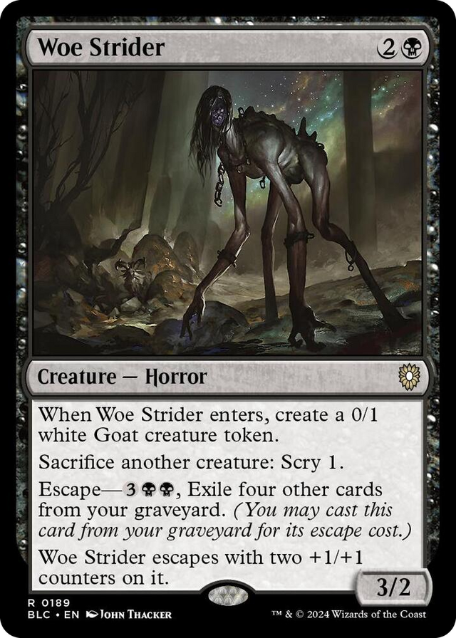 0189 Woe Strider R Commander: Bloomburrow