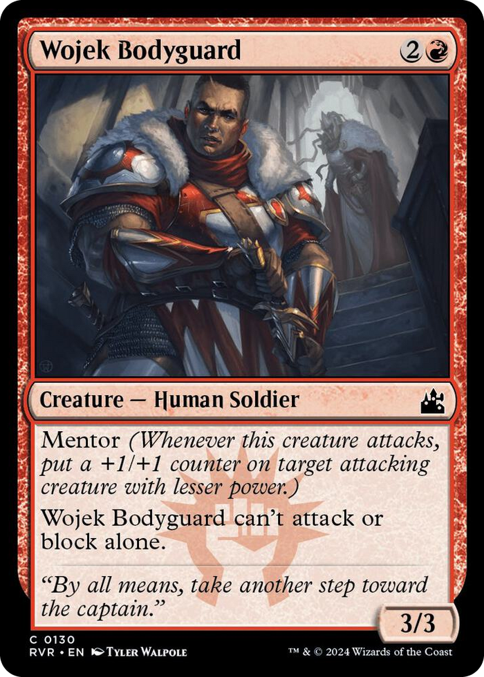 Wojek Bodyguard #130 C - Ravnica Remastered Pokemon card