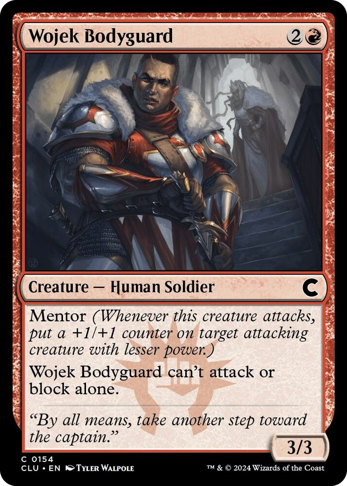 0154 Wojek Bodyguard C Ravnica: Clue Edition