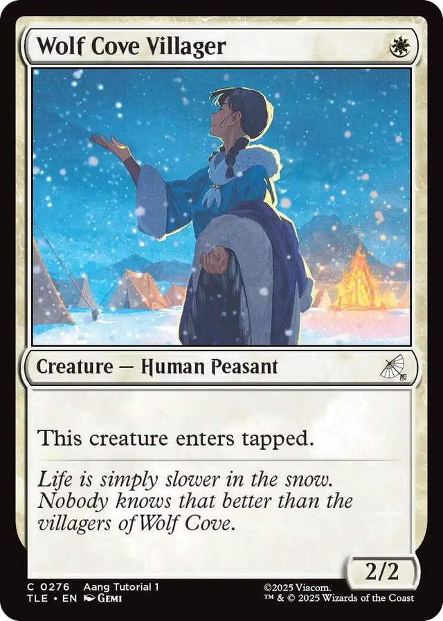 0276 Wolf Cove Villager (0276) C The Last Airbender: Eternal-Legal