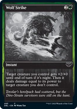 0495 Wolf Strike C Innistrad: Double Feature