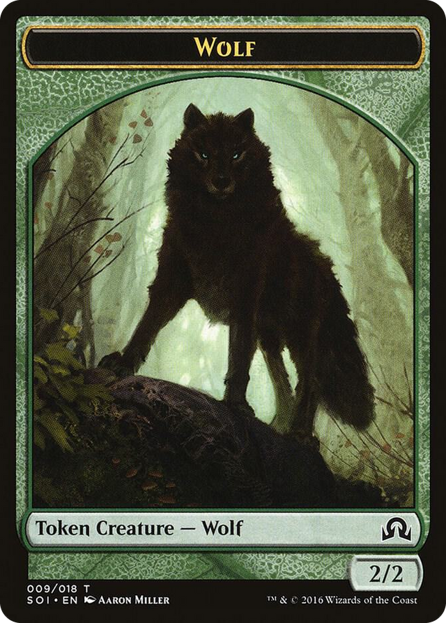0009 Wolf Token T Shadows over Innistrad