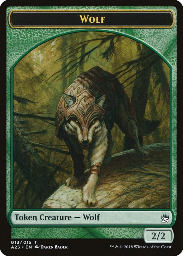 0013 Wolf Token (013) T Masters 25