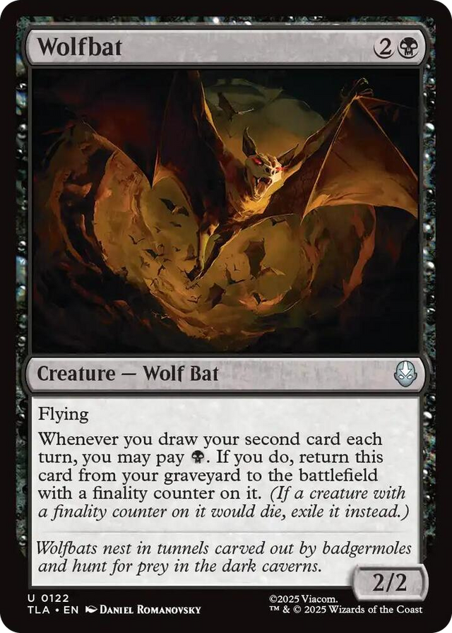 0122 Wolfbat U The Last Airbender