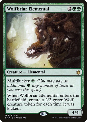 0168 Wolfbriar Elemental R Commander Anthology