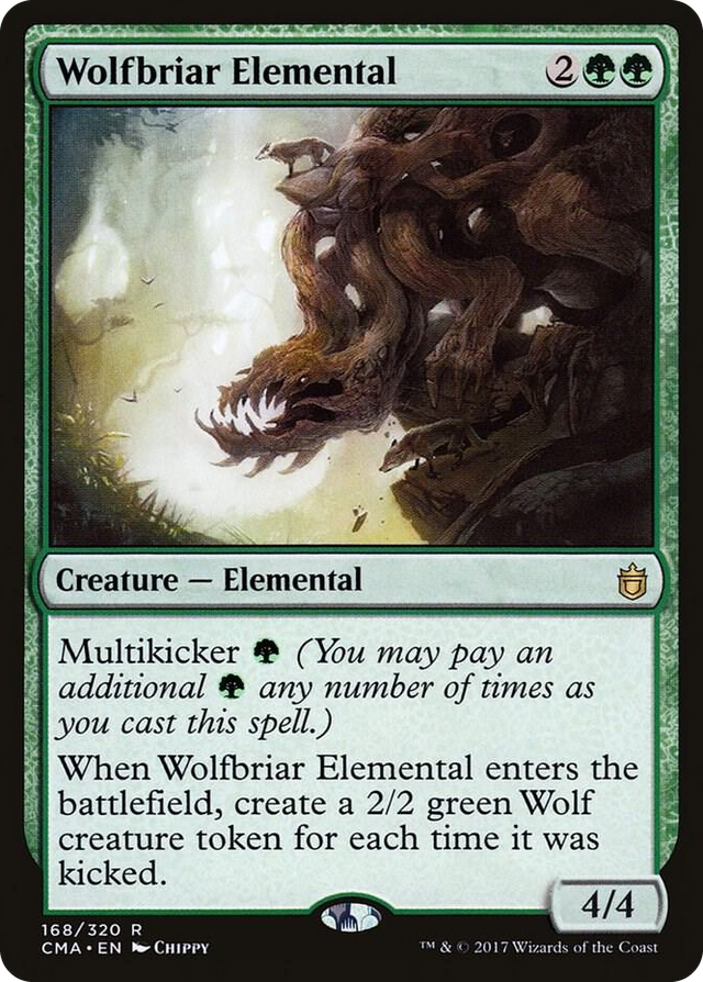0168 Wolfbriar Elemental R Commander Anthology