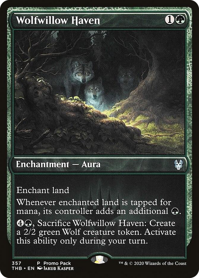 0357 Wolfwillow Haven P Promo Pack: Theros Beyond Death