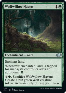 Wolfwillow Haven #742 U - Jumpstart 2022 Pokemon card