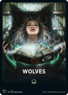 Wolves Theme Card #45 T - Jumpstart 2022 Pokemon card