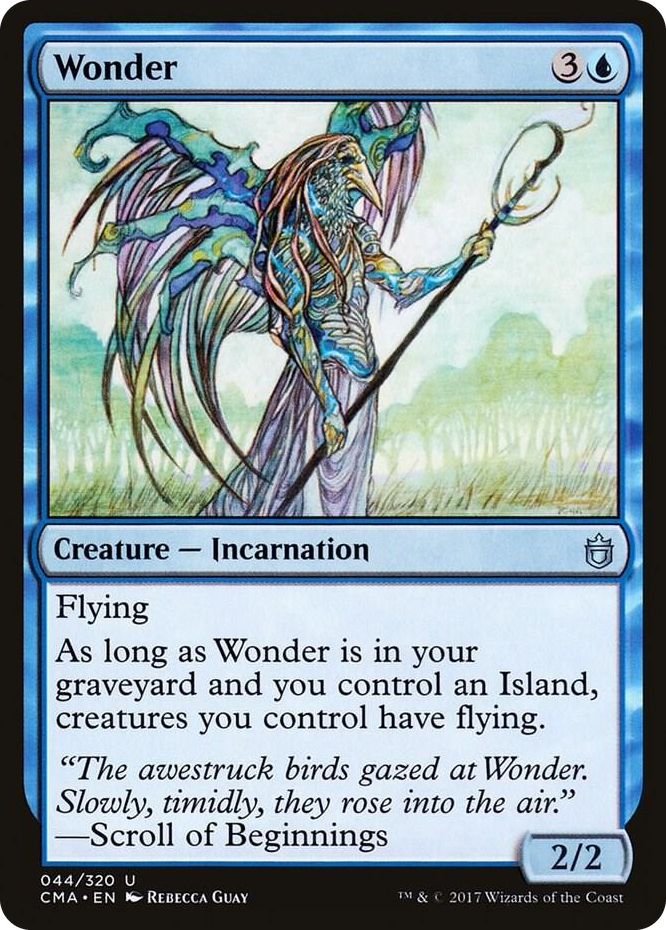 Wonder #44 U - Commander Anthology Pokemon card