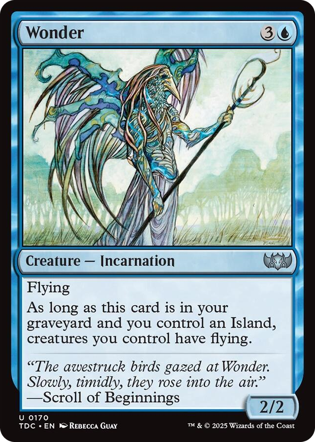 0170 Wonder U Commander: Tarkir: Dragonstorm