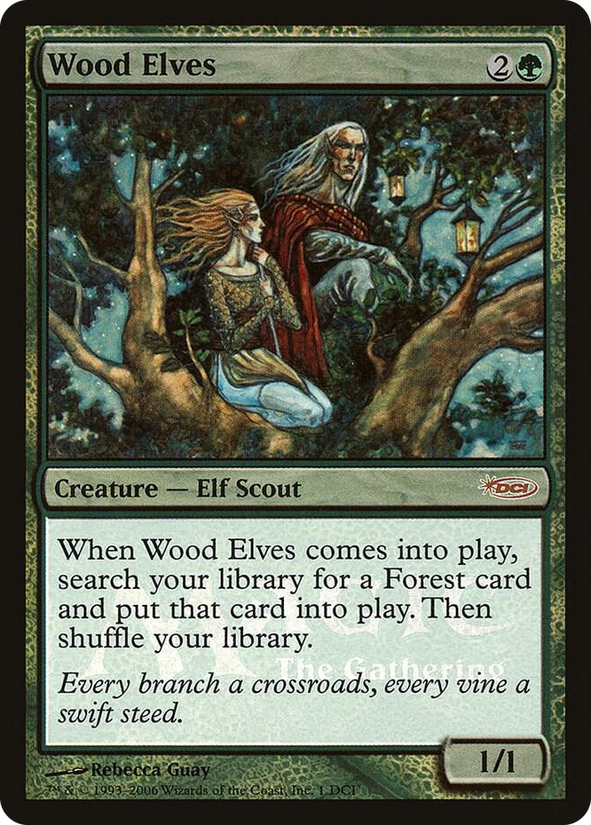 Wood Elves #1 P - WPN & Gateway Promos Pokemon card