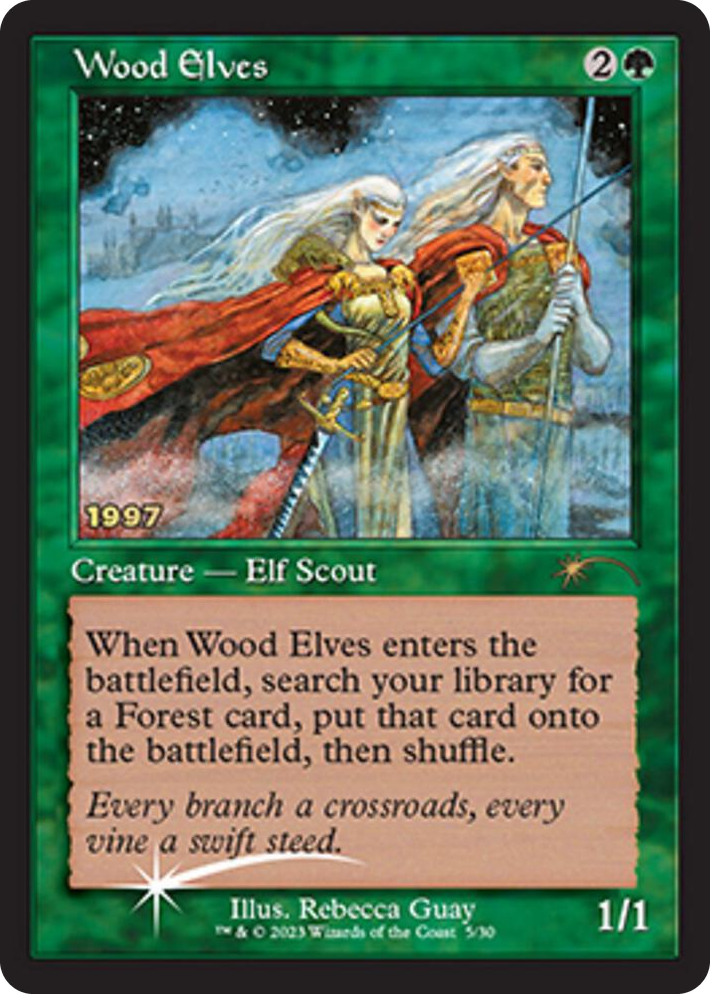 0005 Wood Elves P 30th Anniversary Promos