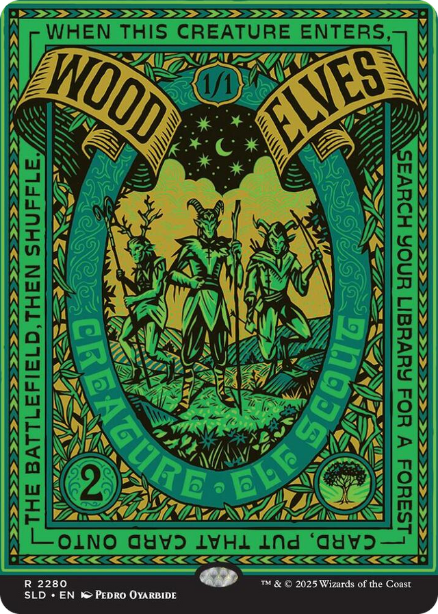 2280 Wood Elves (2280) R Secret Lair Drop Series