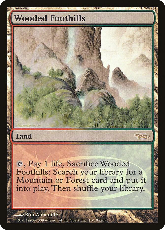 Wooded Foothills #10 P - Judge Promos Pokemon card