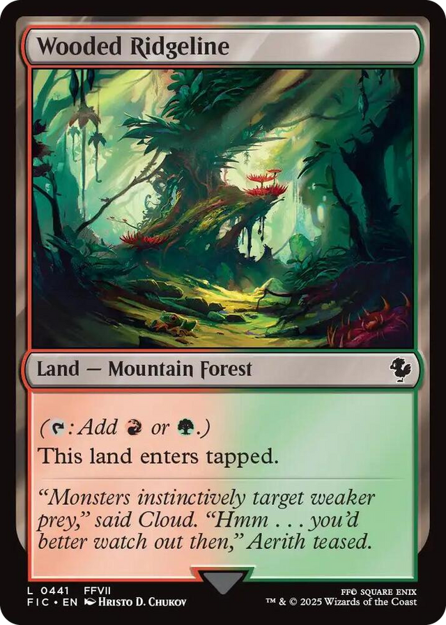 0441 Wooded Ridgeline L Commander: FINAL FANTASY