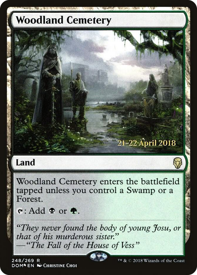 0248 Woodland Cemetery R Prerelease Cards