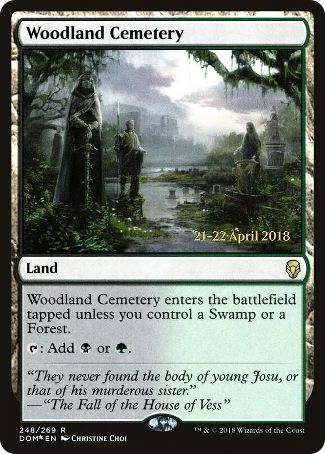0248 Woodland Cemetery R Prerelease Cards