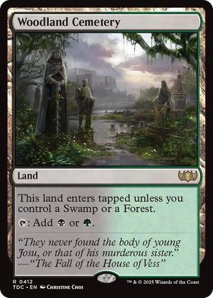 0412 Woodland Cemetery R Commander: Tarkir: Dragonstorm