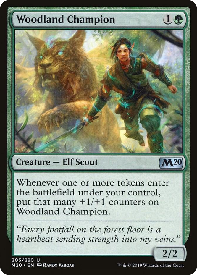 0205 Woodland Champion U Core Set 2020