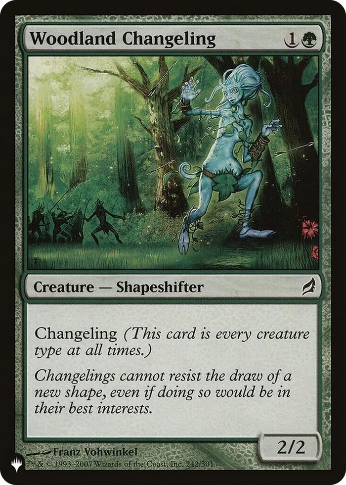 0242 Woodland Changeling C The List Reprints