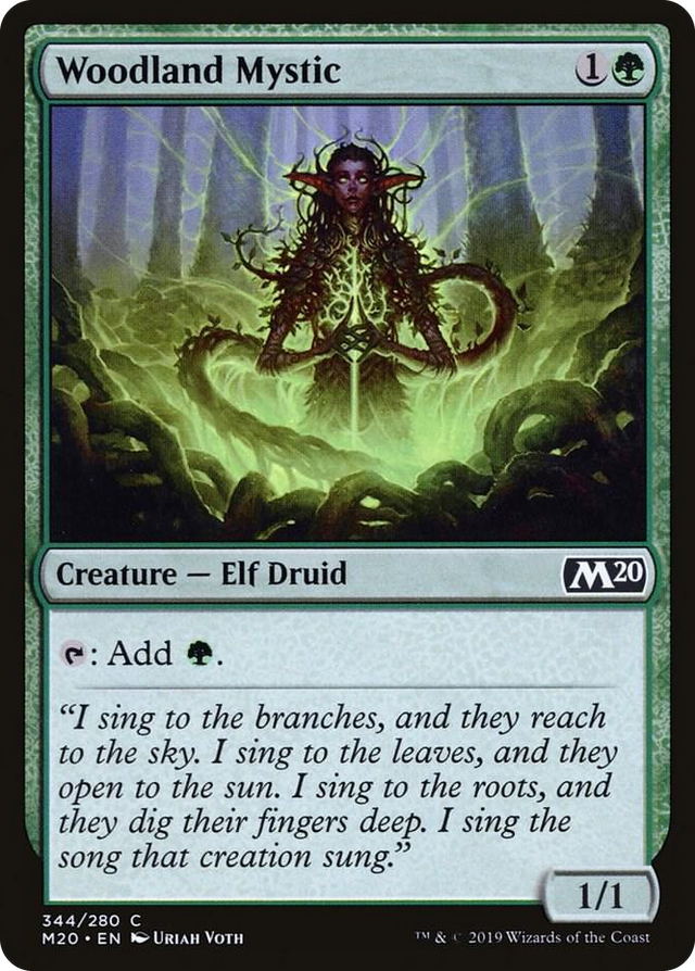 0344 Woodland Mystic C Core Set 2020