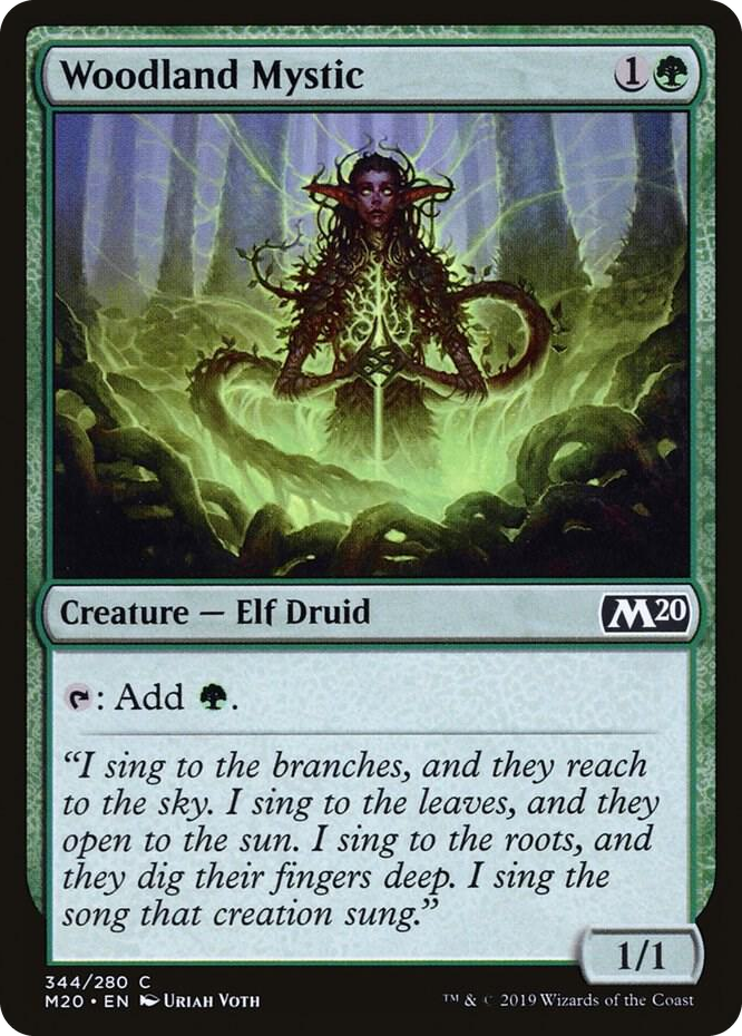 0344 Woodland Mystic C Core Set 2020