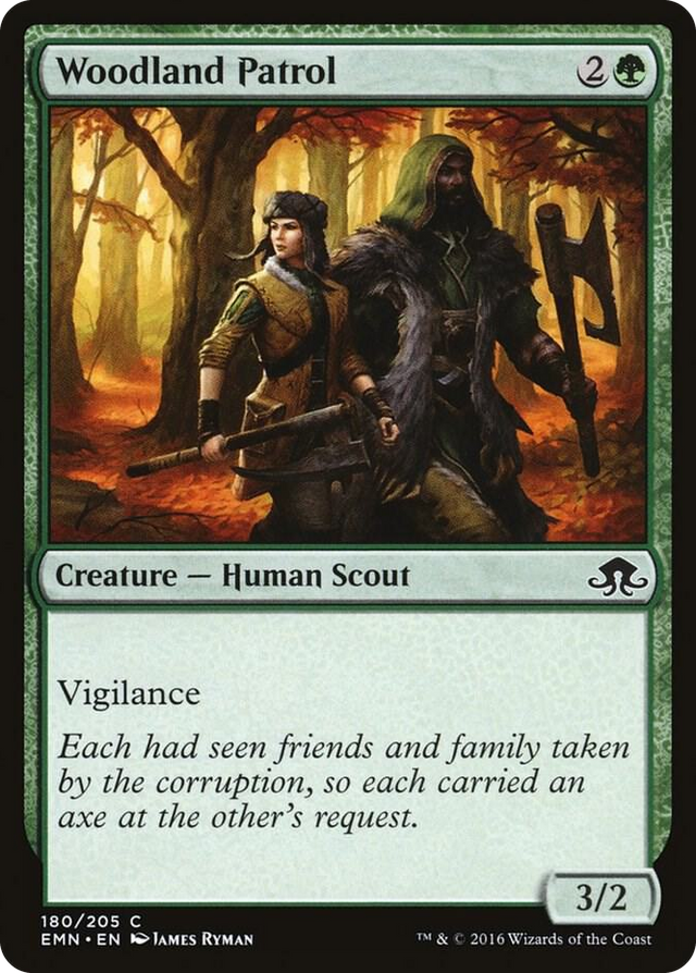 0180 Woodland Patrol C Eldritch Moon
