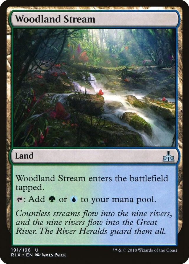 0191 Woodland Stream U Rivals of Ixalan