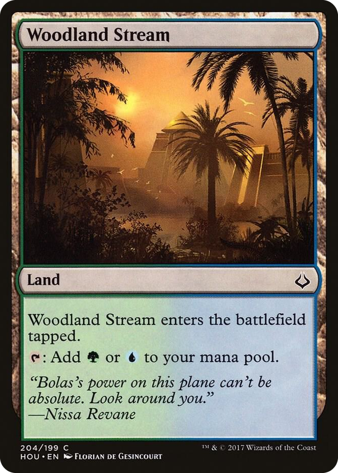 Woodland Stream #204 C - Hour of Devastation Pokemon card