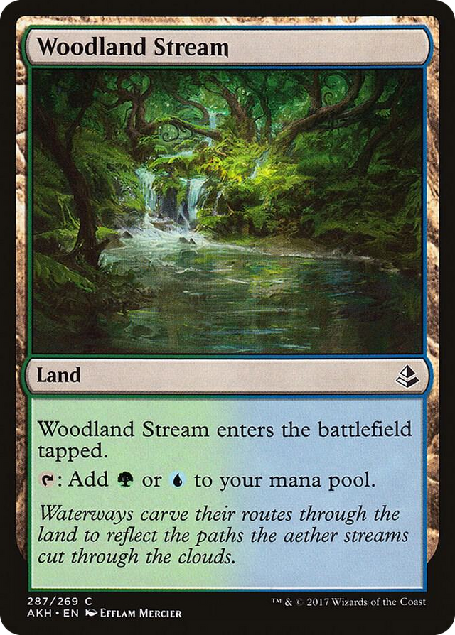 0287 Woodland Stream C Amonkhet