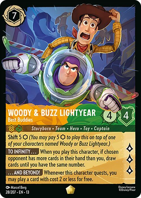 0028 Woody & Buzz Lightyear - Best Buddies Legendary Attack of the Vine!