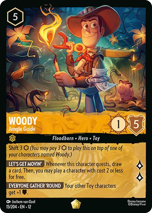 0015 Woody - Jungle Guide Legendary Wilds Unknown
