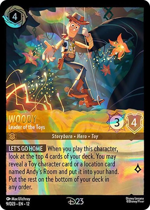 0009 Woody - Leader of the Toys Promo D23 Promos