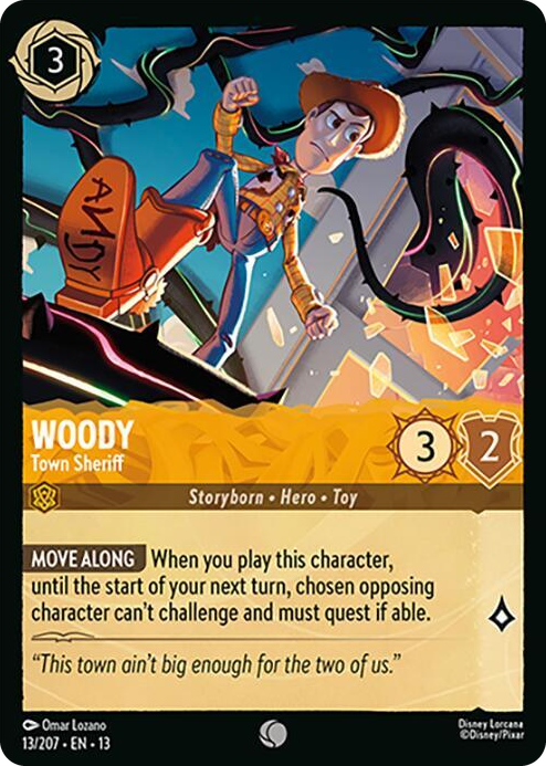 0013 Woody - Town Sheriff Common Attack of the Vine!
