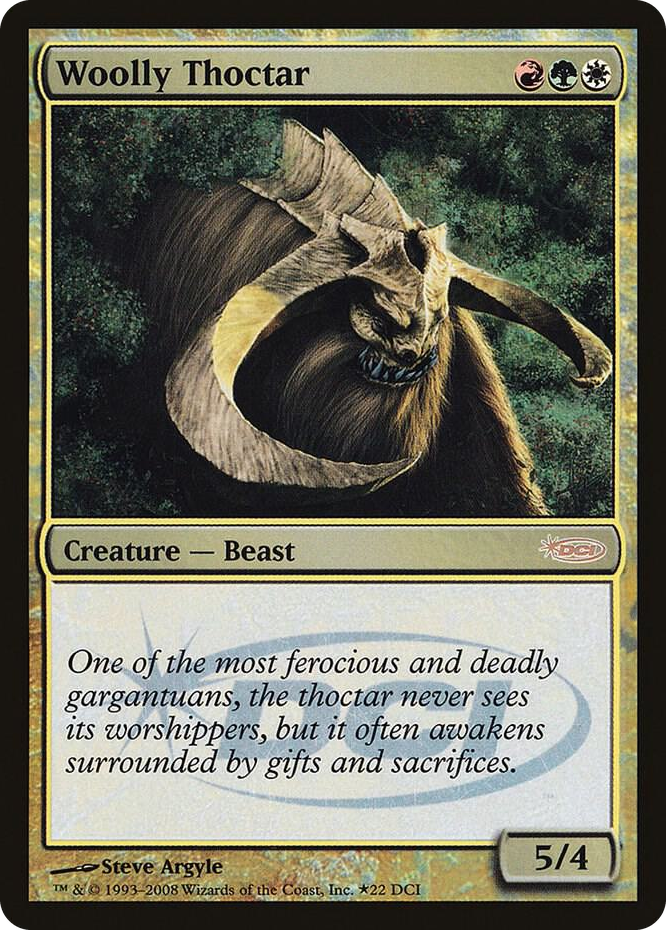 Woolly Thoctar #22 P - WPN & Gateway Promos Pokemon card