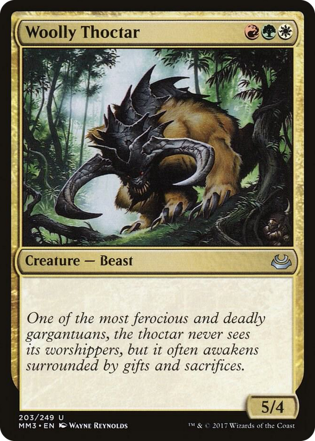 0203 Woolly Thoctar U Modern Masters 2017