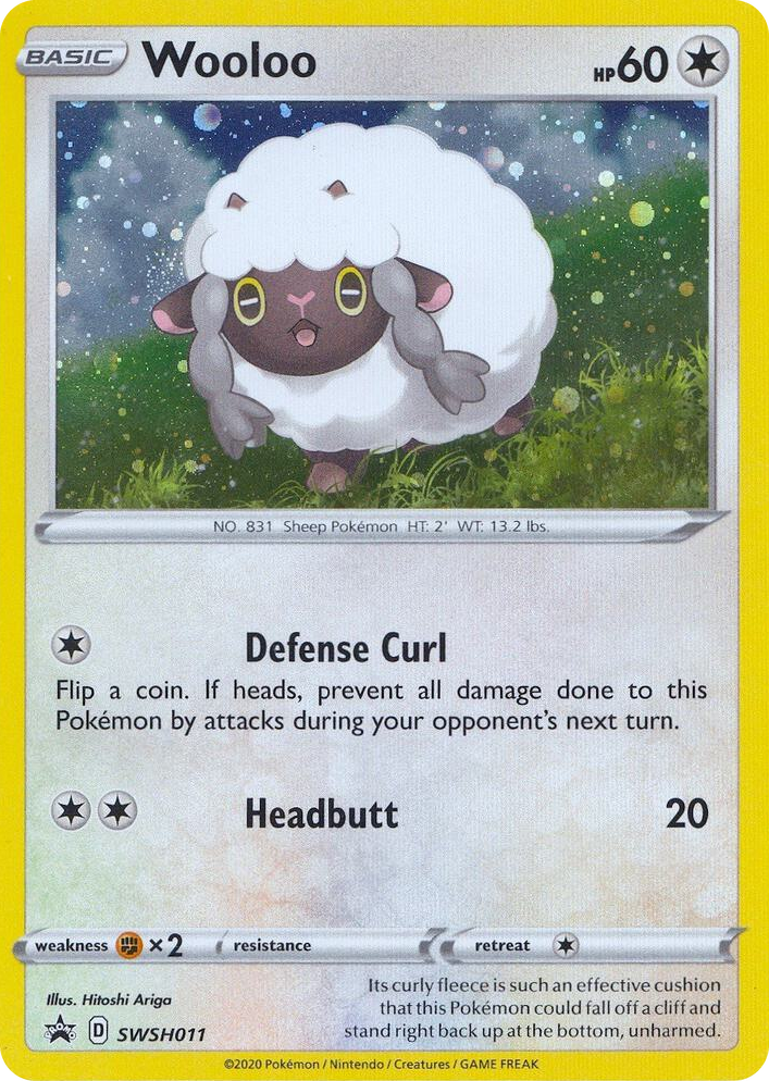0011 Wooloo - SWSH011 Promo Sword & Shield Promo Cards