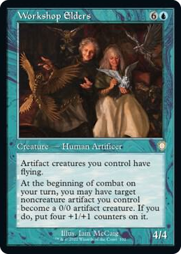 0102 Workshop Elders (Retro Frame) R Commander: The Brothers' War