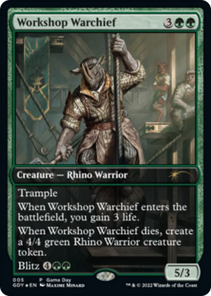 0005 Workshop Warchief P Game Day & Store Championship Promos
