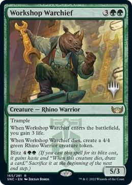 0165 Workshop Warchief R Promo Pack: Streets of New Capenna