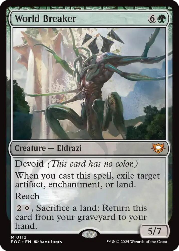 World Breaker #112 M - Commander: Edge of Eternities Pokemon card